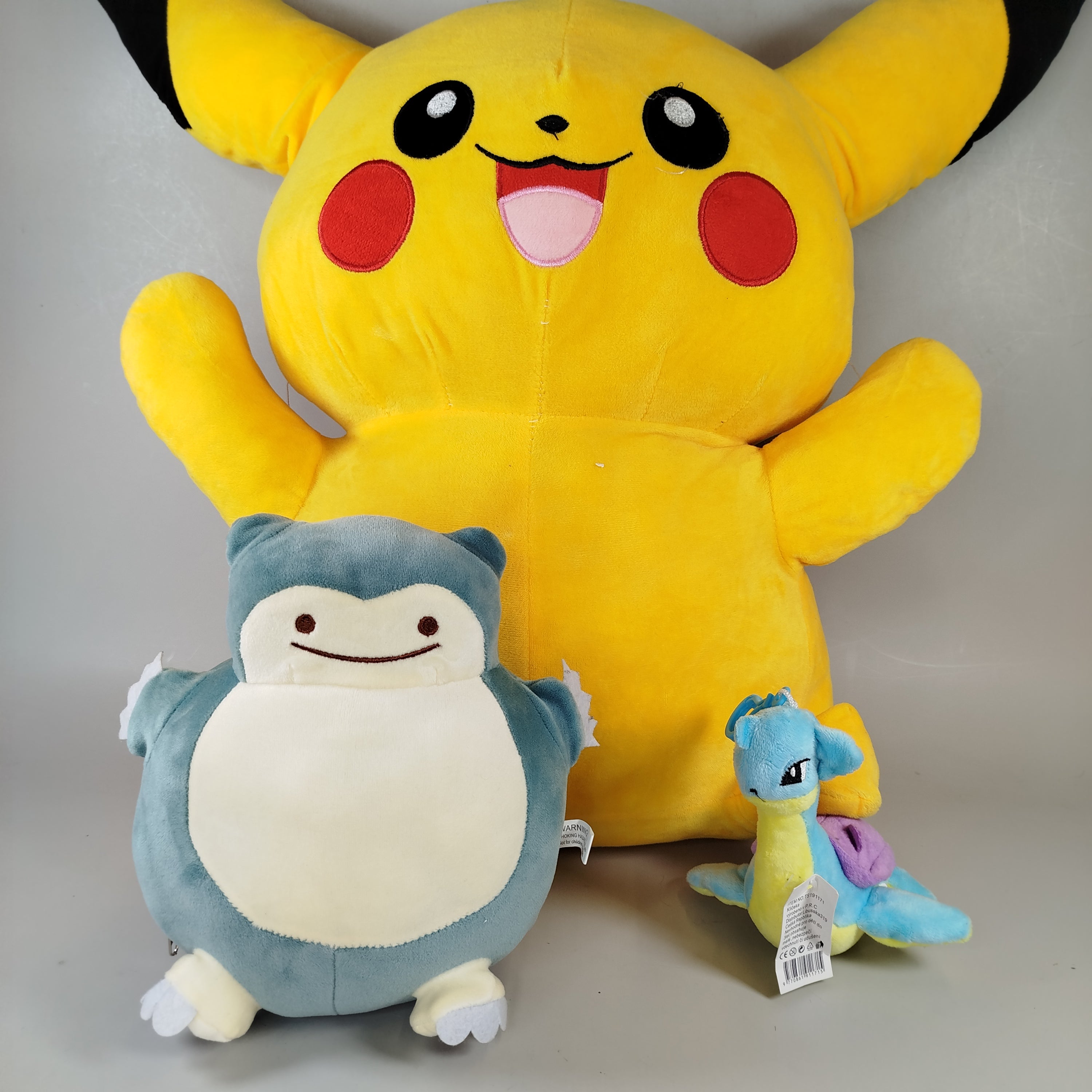Stofftiere- Pokémon Sammlung - Set aus 3